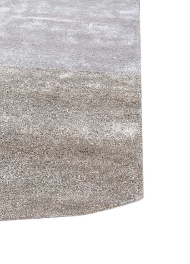 Designer Teppich sonderform - 240 x 150 cm - hellgrau - Image 3