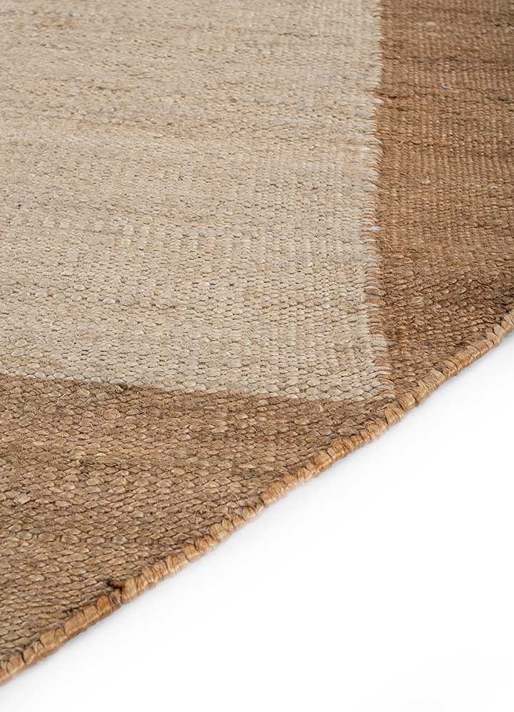Designer Teppich sonderform - 270 x 180 cm - dunkelbeige - Image 2