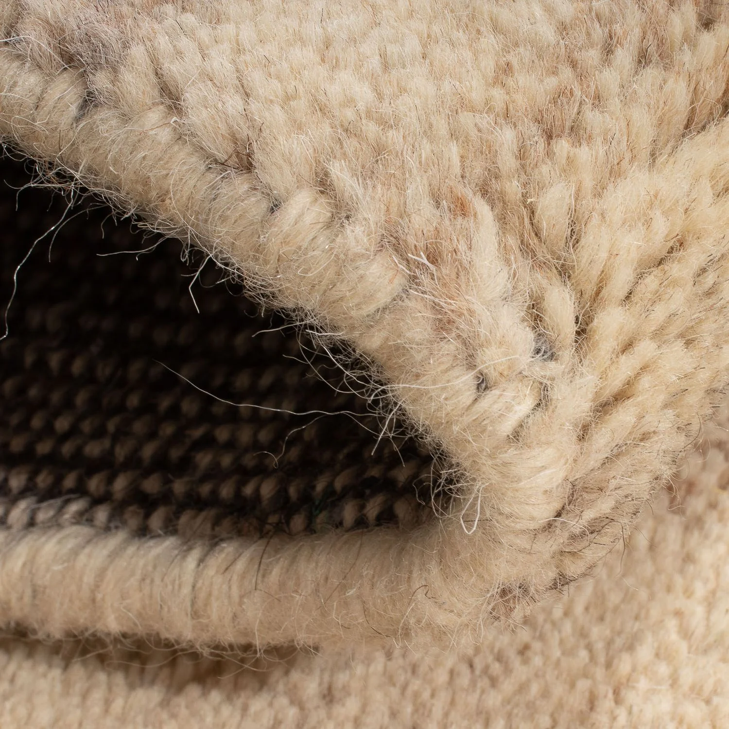 Gabbeh Teppich - Indus - 110 x 60 cm - natur - Image 4