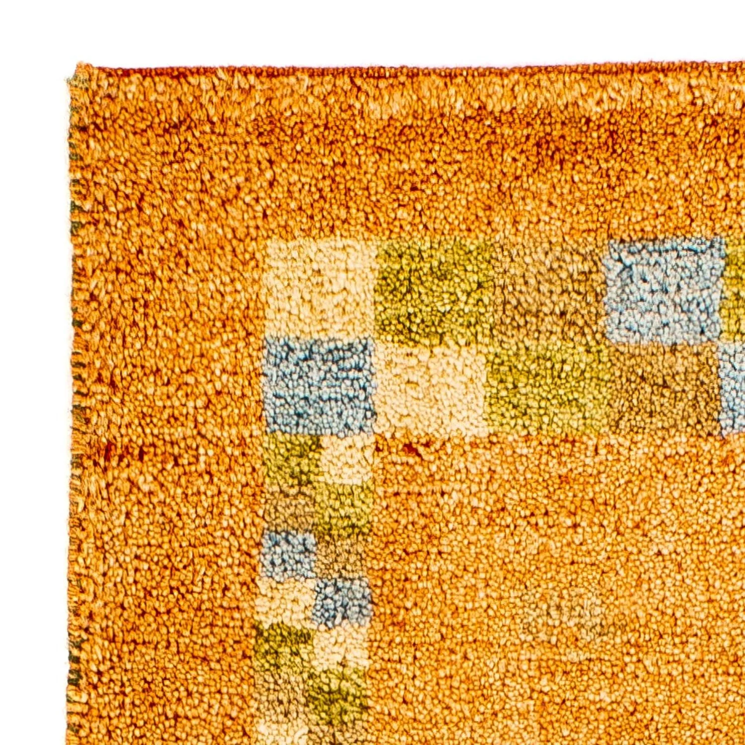 Gabbeh Teppich - Indus 110 x 65 cm - gold - Image 3