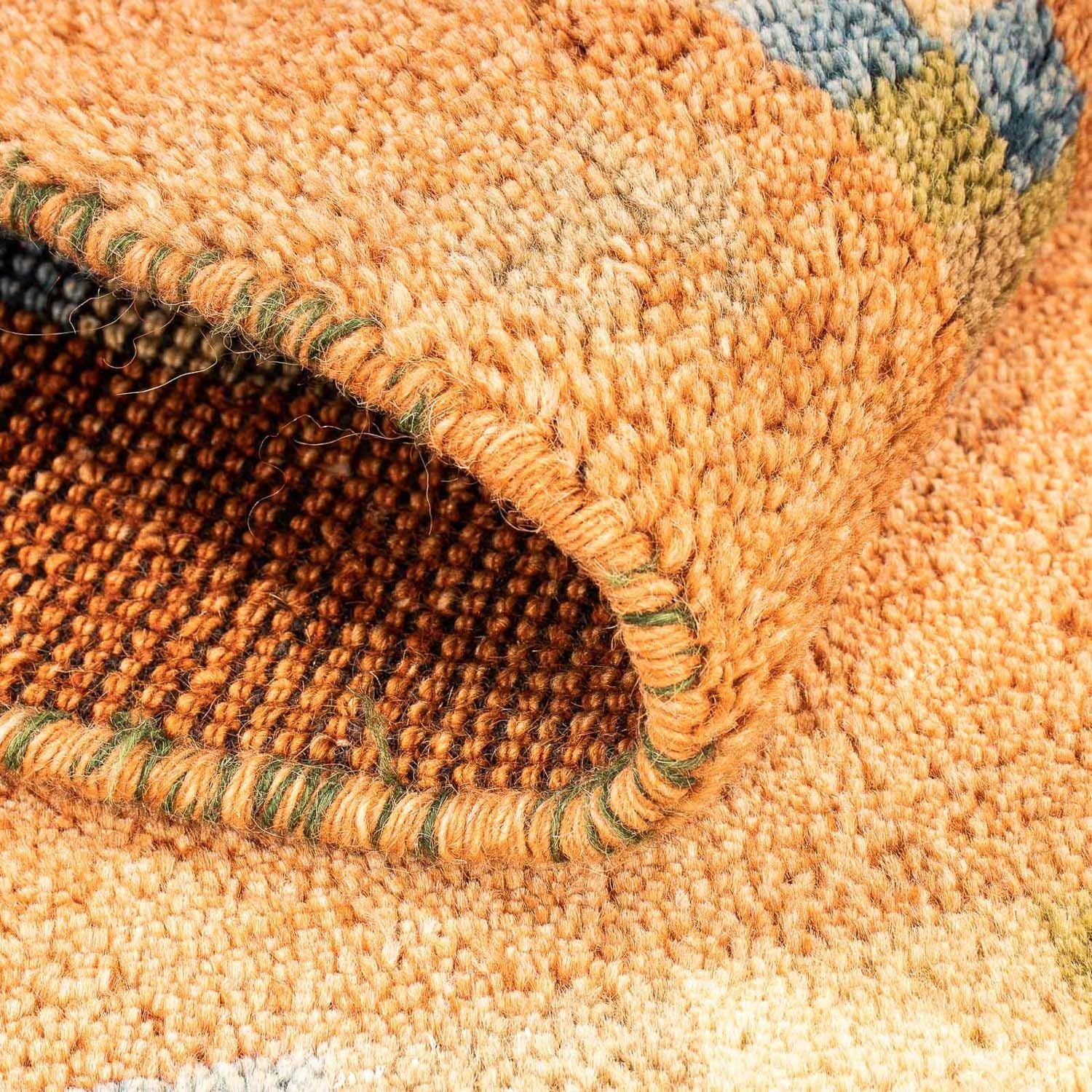 Gabbeh Teppich - Indus 110 x 65 cm - gold - Image 4