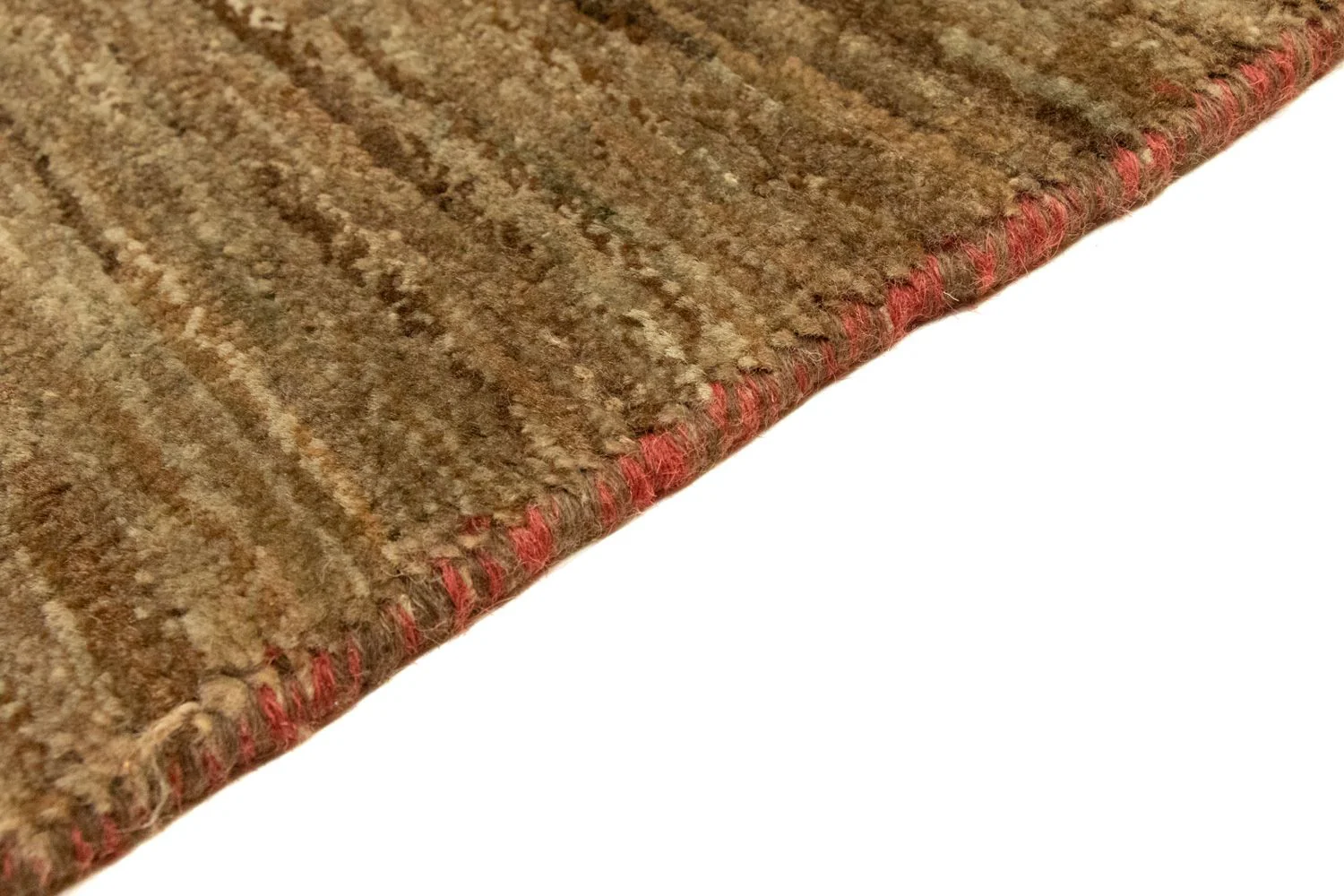 Gabbeh Teppich - Indus 113 x 78 cm - dunkelbraun - Image 3