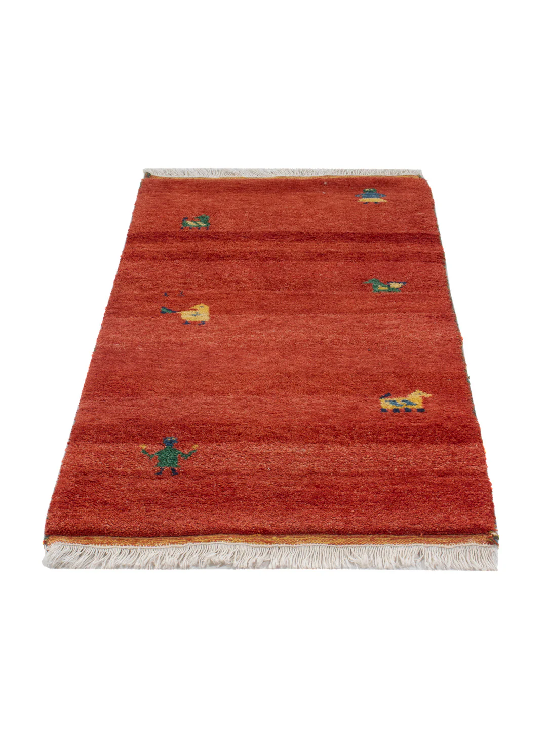 Gabbeh Teppich - Indus - 140 x 70 cm - rost - Image 6