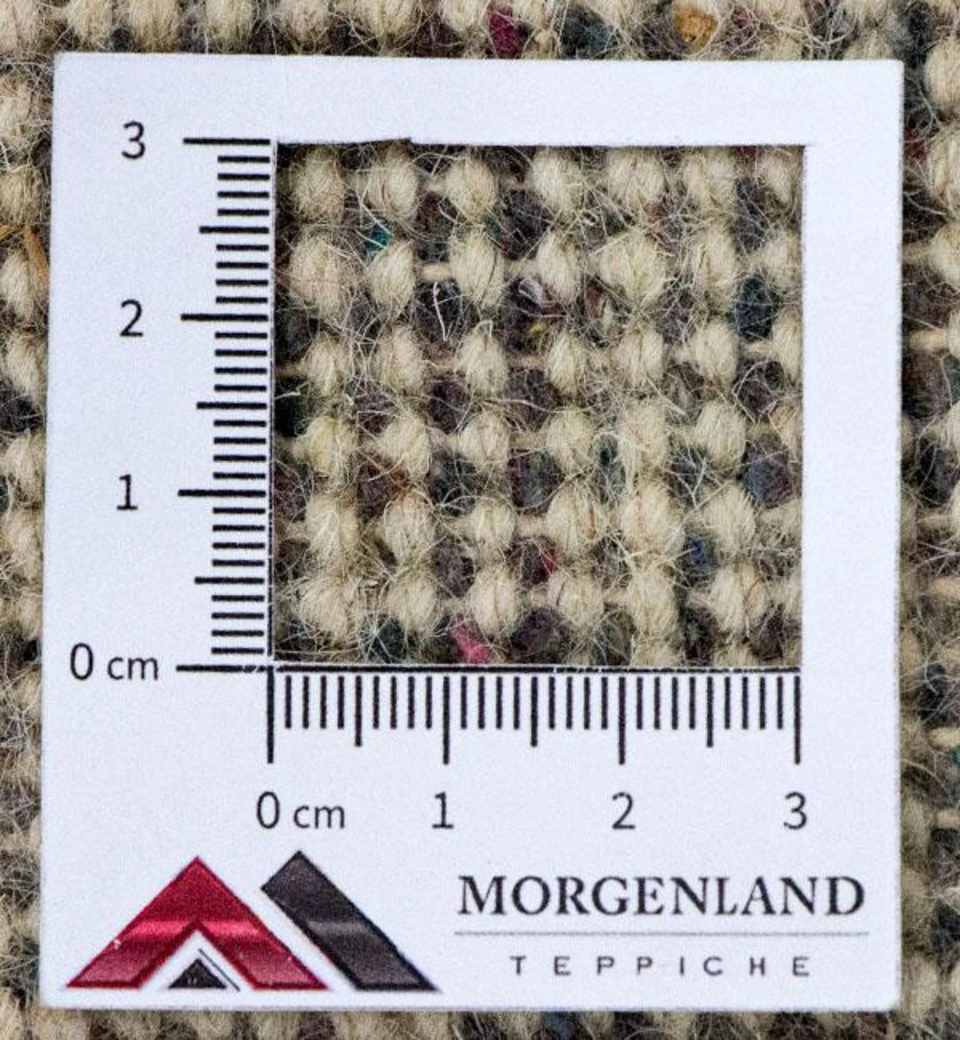 Gabbeh Teppich - Indus 140 x 70 cm - beige - Image 6