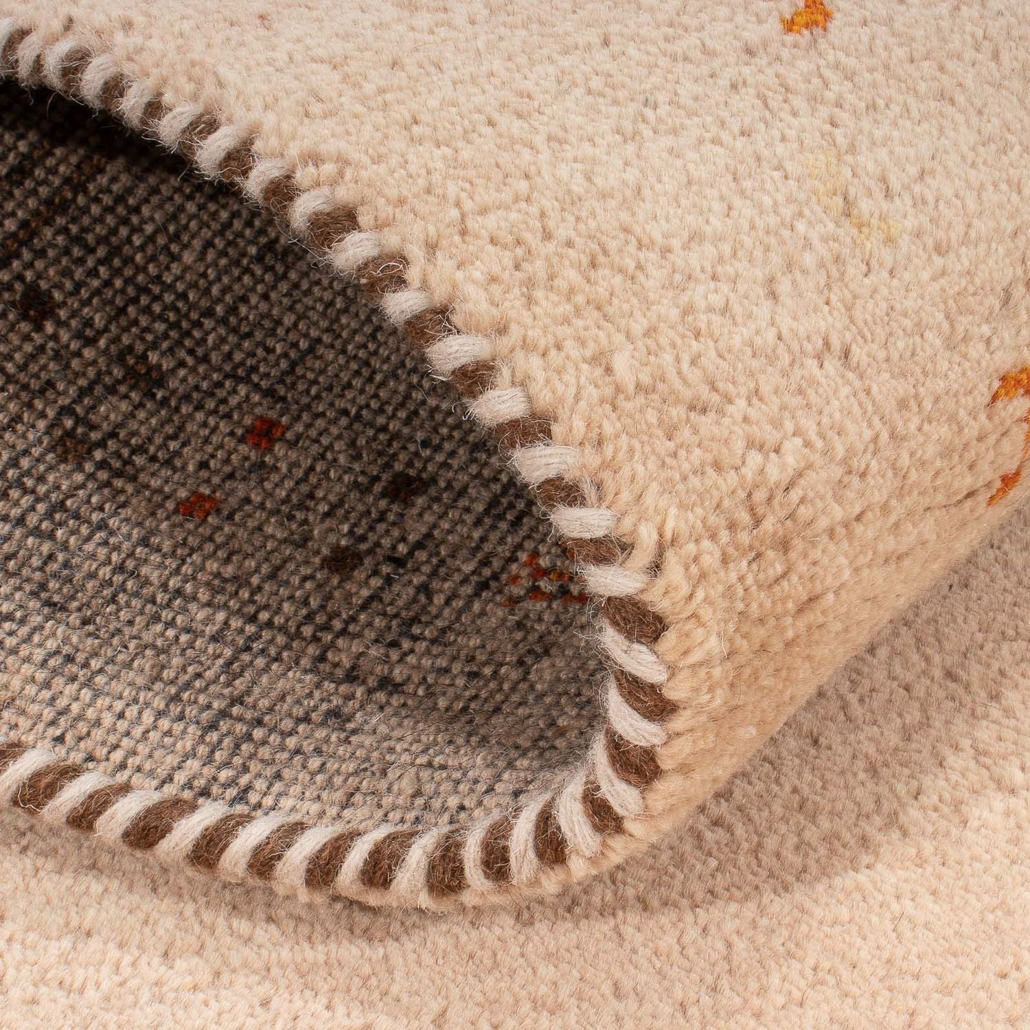 Gabbeh Teppich - Indus - 160 x 90 cm - beige - Image 10