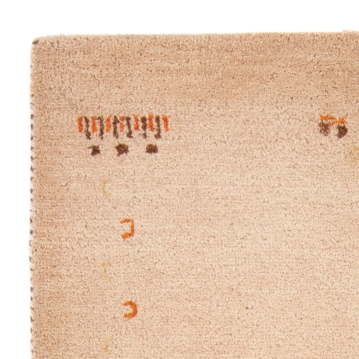 Gabbeh Teppich - Indus - 160 x 90 cm - beige - Image 9