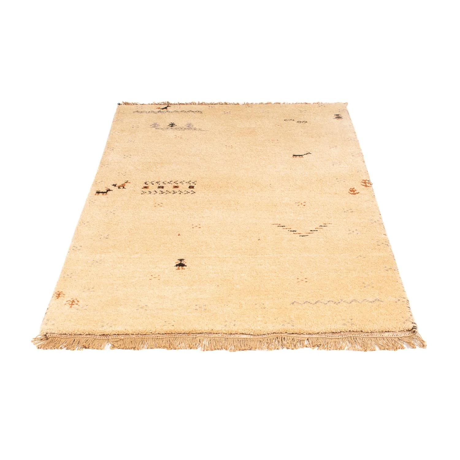 Gabbeh Teppich - Indus - 160 x 90 cm - beige - Image 5