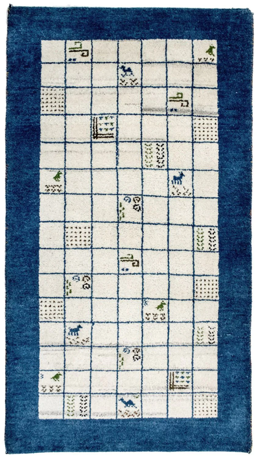 Gabbeh Teppich Indus 162x92cm - Wollteppich