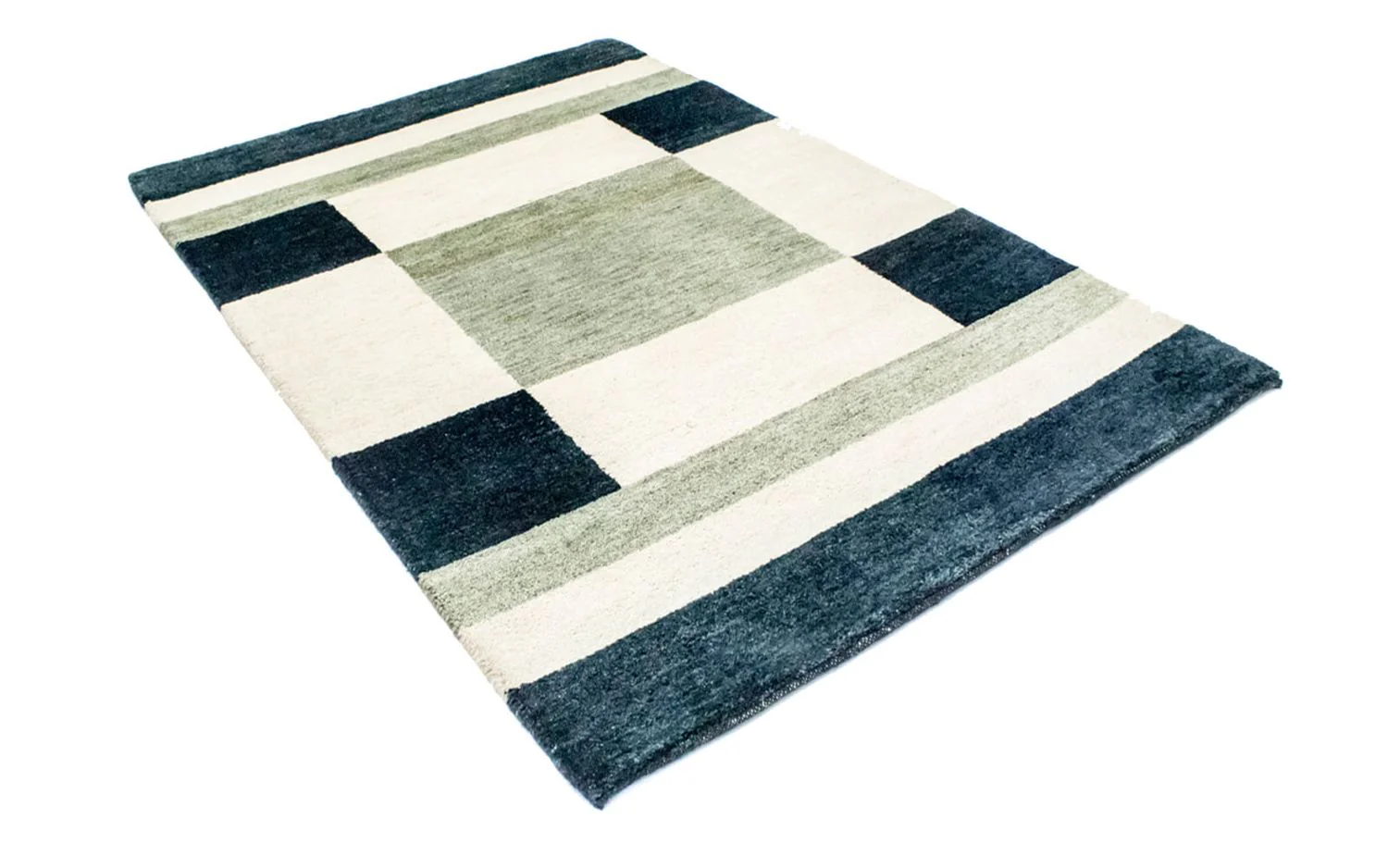 Gabbeh Teppich - Indus 165 x 110 cm - grün - Image 4