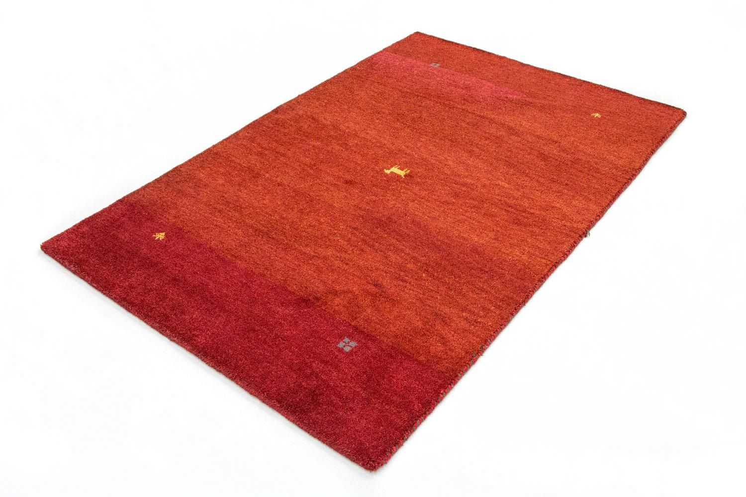 Gabbeh Teppich - Indus 176 x 118 cm - rot - Image 4