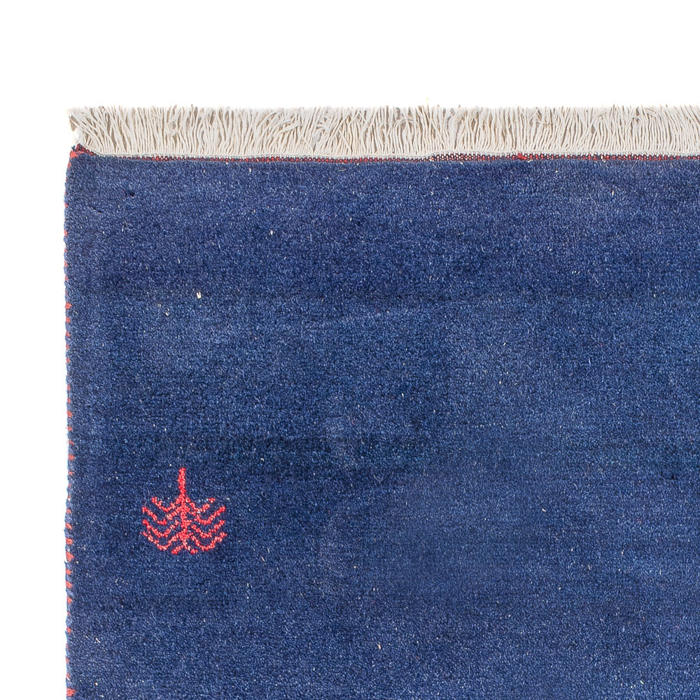 Gabbeh Teppich - Indus - 180 x 120 cm - dunkelblau - Image 3