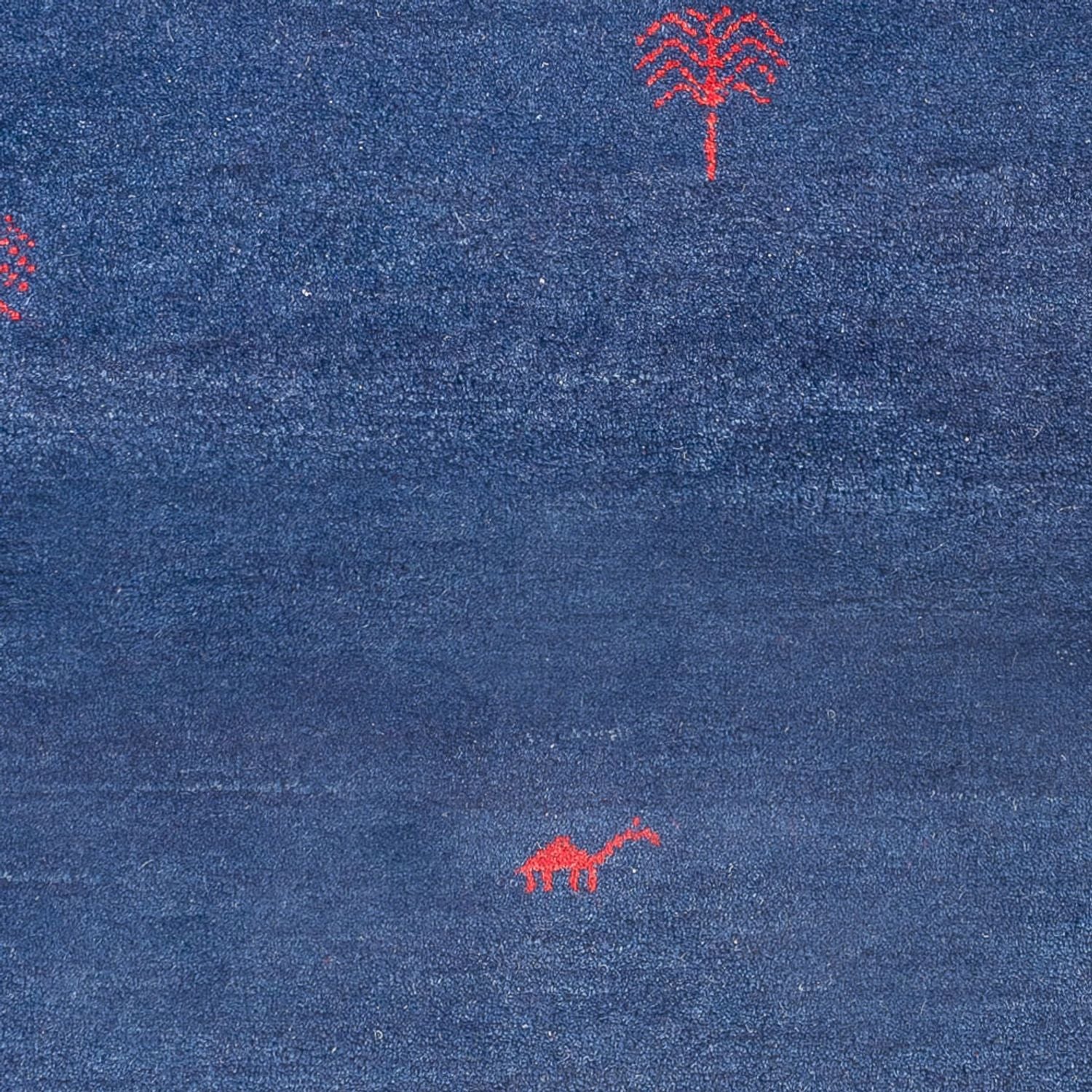 Gabbeh Teppich - Indus - 180 x 120 cm - dunkelblau - Image 2