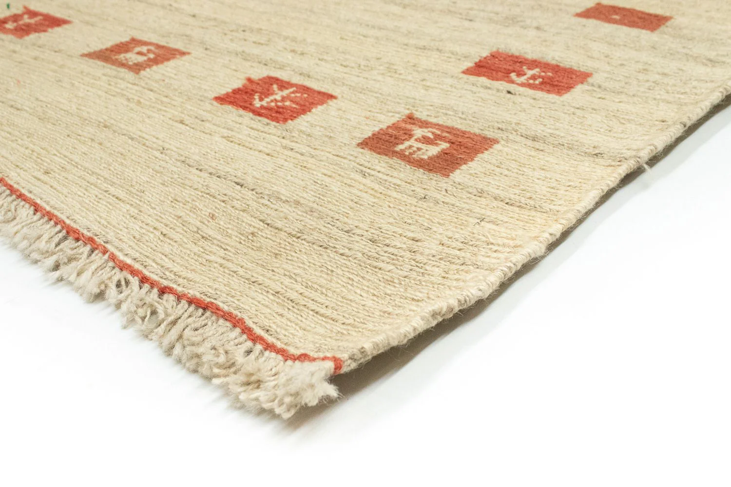 Gabbeh Teppich Indus 180x120cm - Wollteppich - Image 3