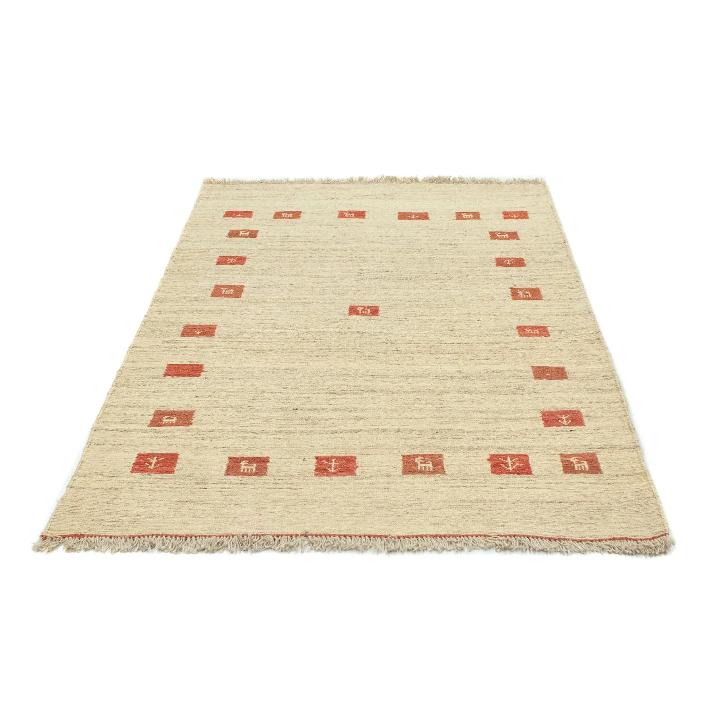 Gabbeh Teppich Indus 180x120cm - Wollteppich - Image 5