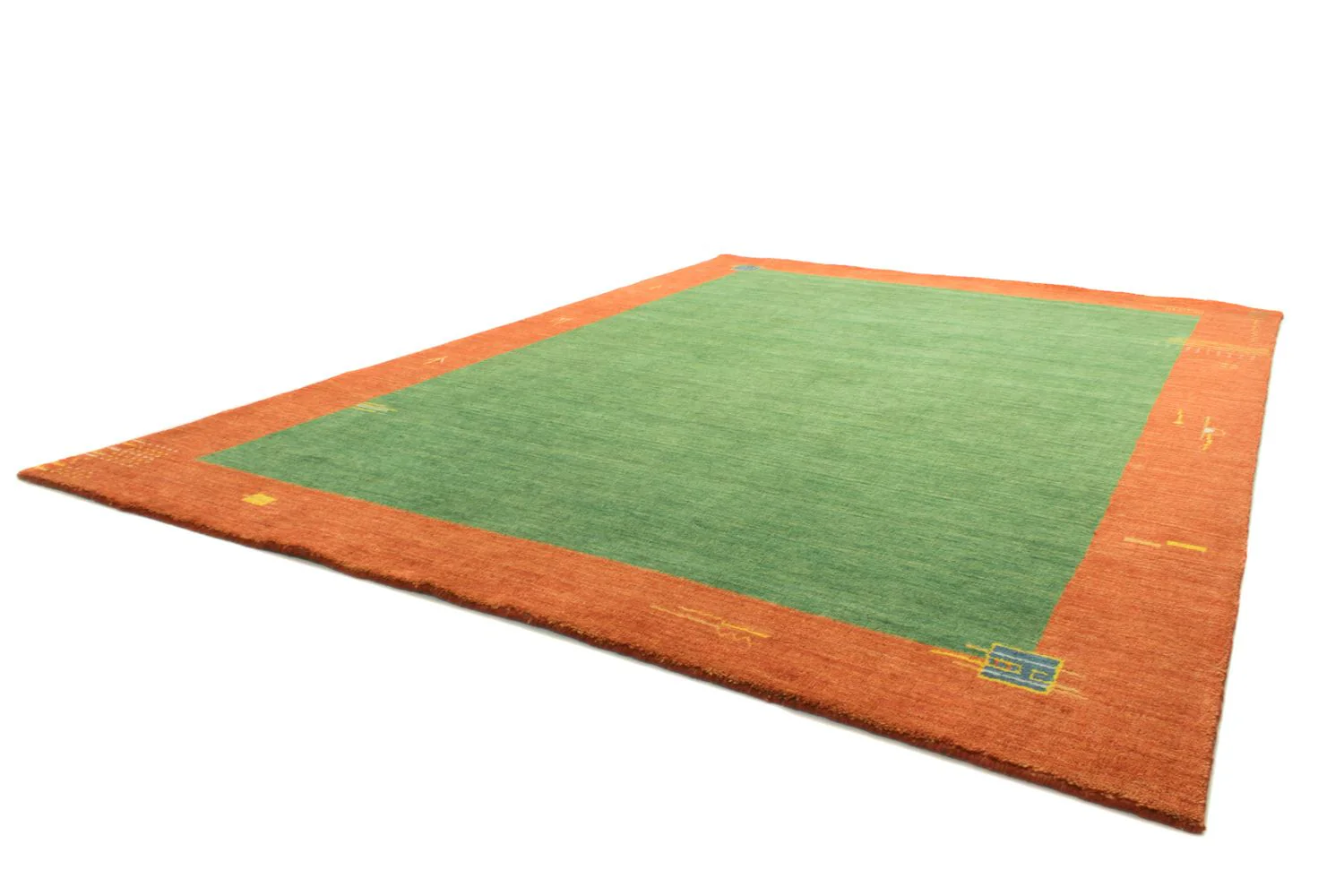 Gabbeh Teppich - Indus 180 x 120 cm - grün - Image 6