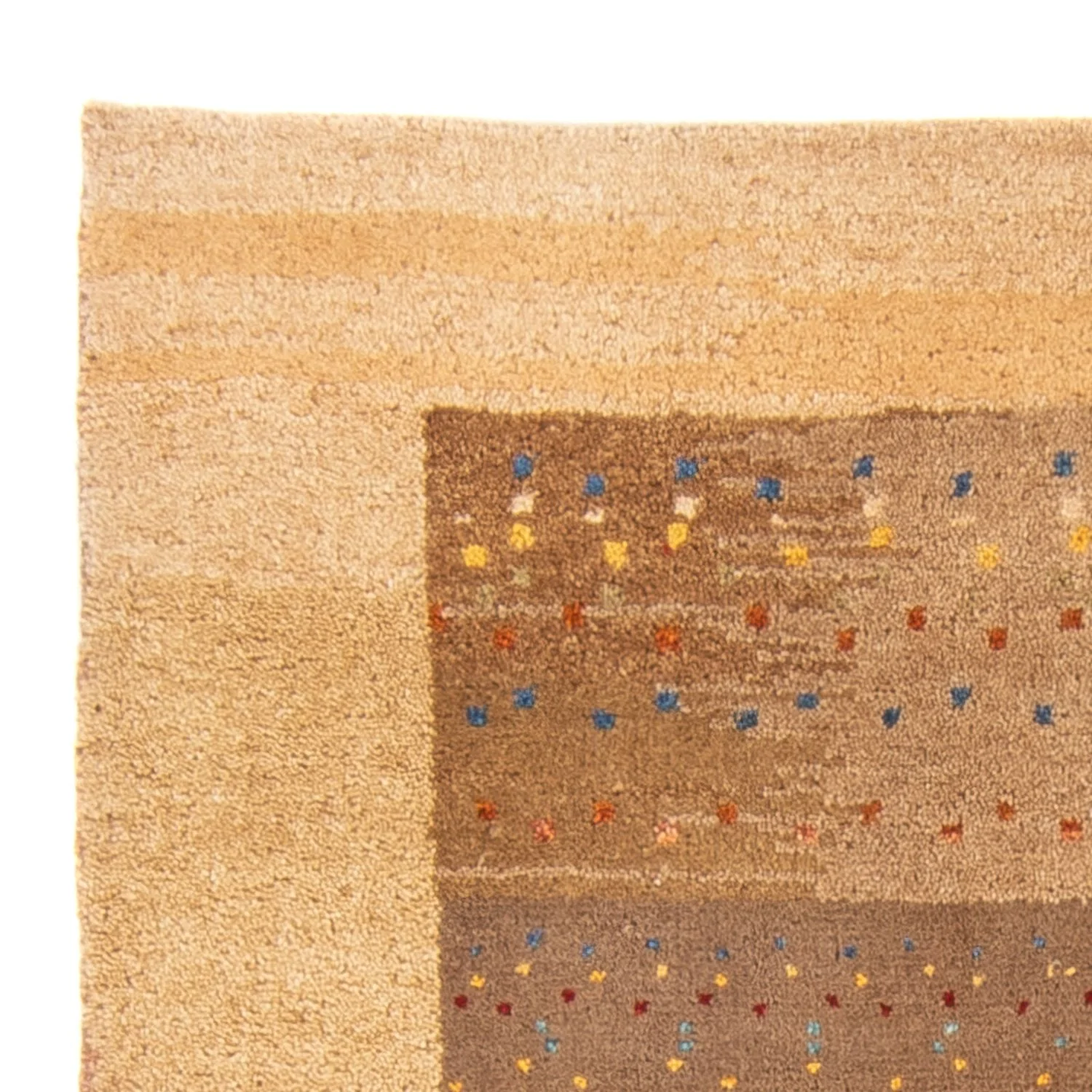 Gabbeh Teppich - Indus - 184 x 120 cm - beige - Image 3