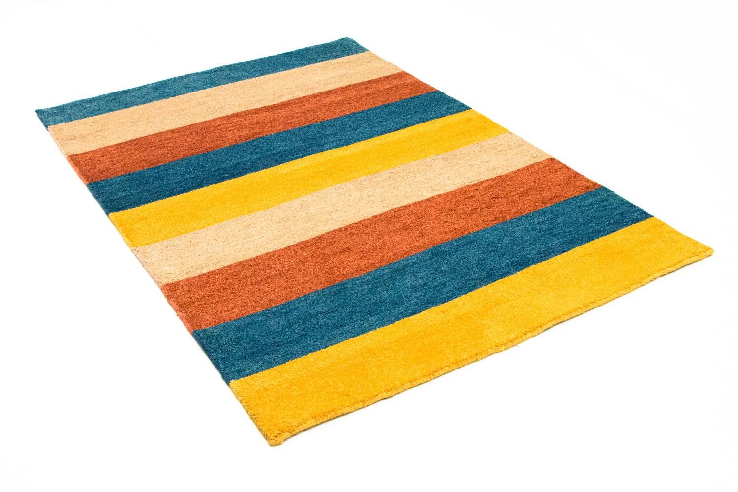 Gabbeh Teppich - Indus 194 x 137 cm - bunt - Image 4