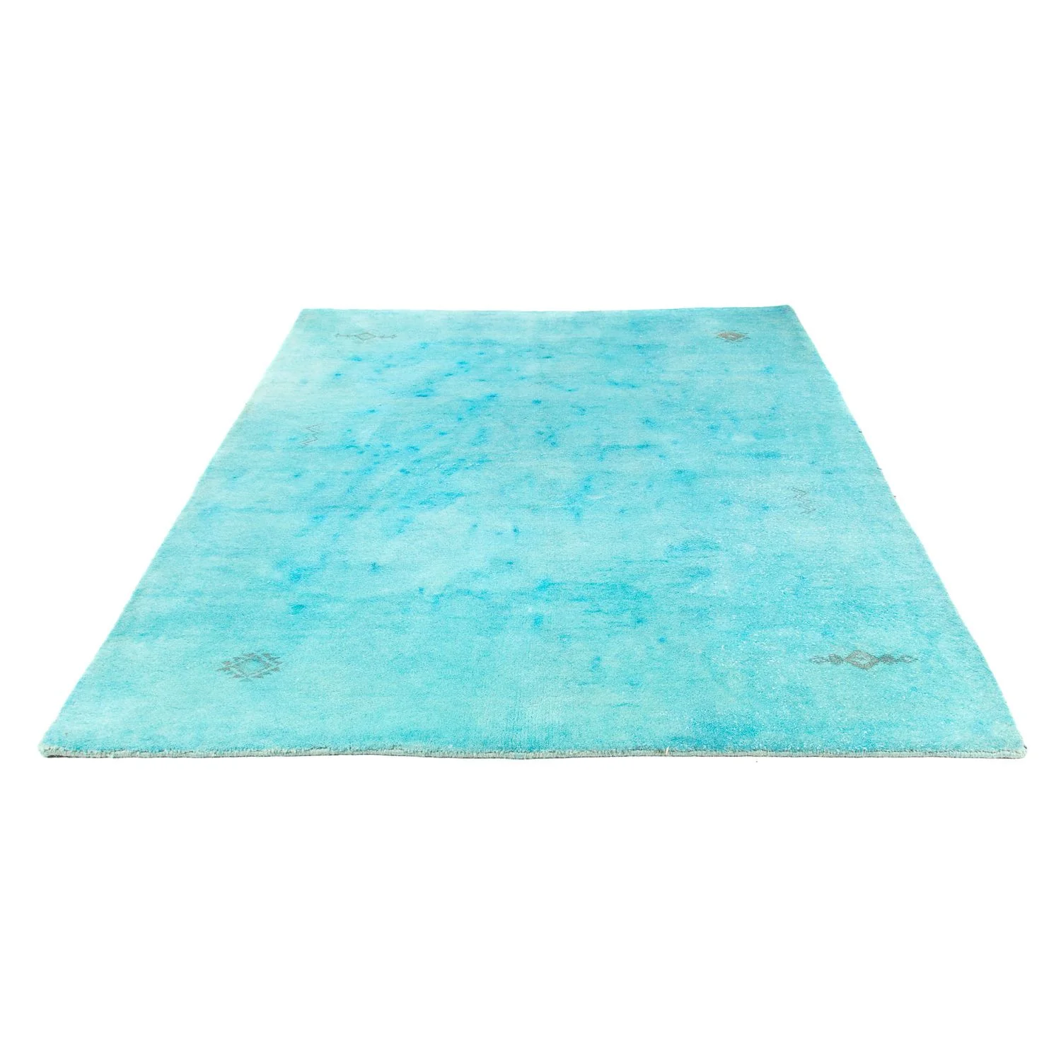 Gabbeh Teppich - Indus 197 x 129 cm - türkis - Image 5