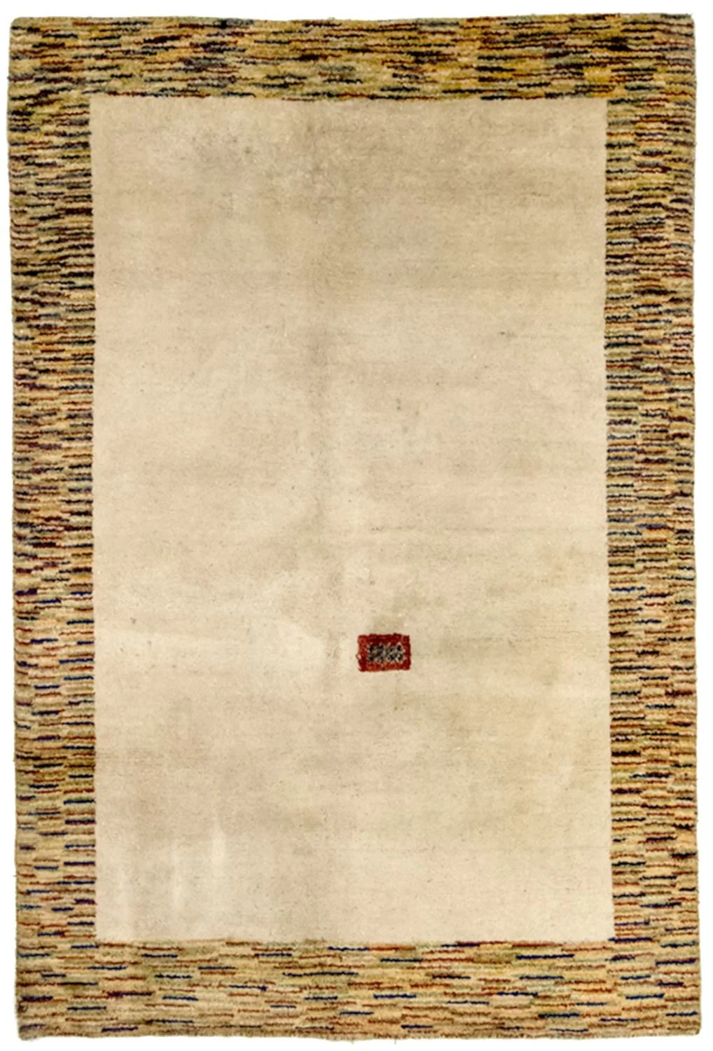 Gabbeh Teppich Indus 200x140cm - Wollteppich