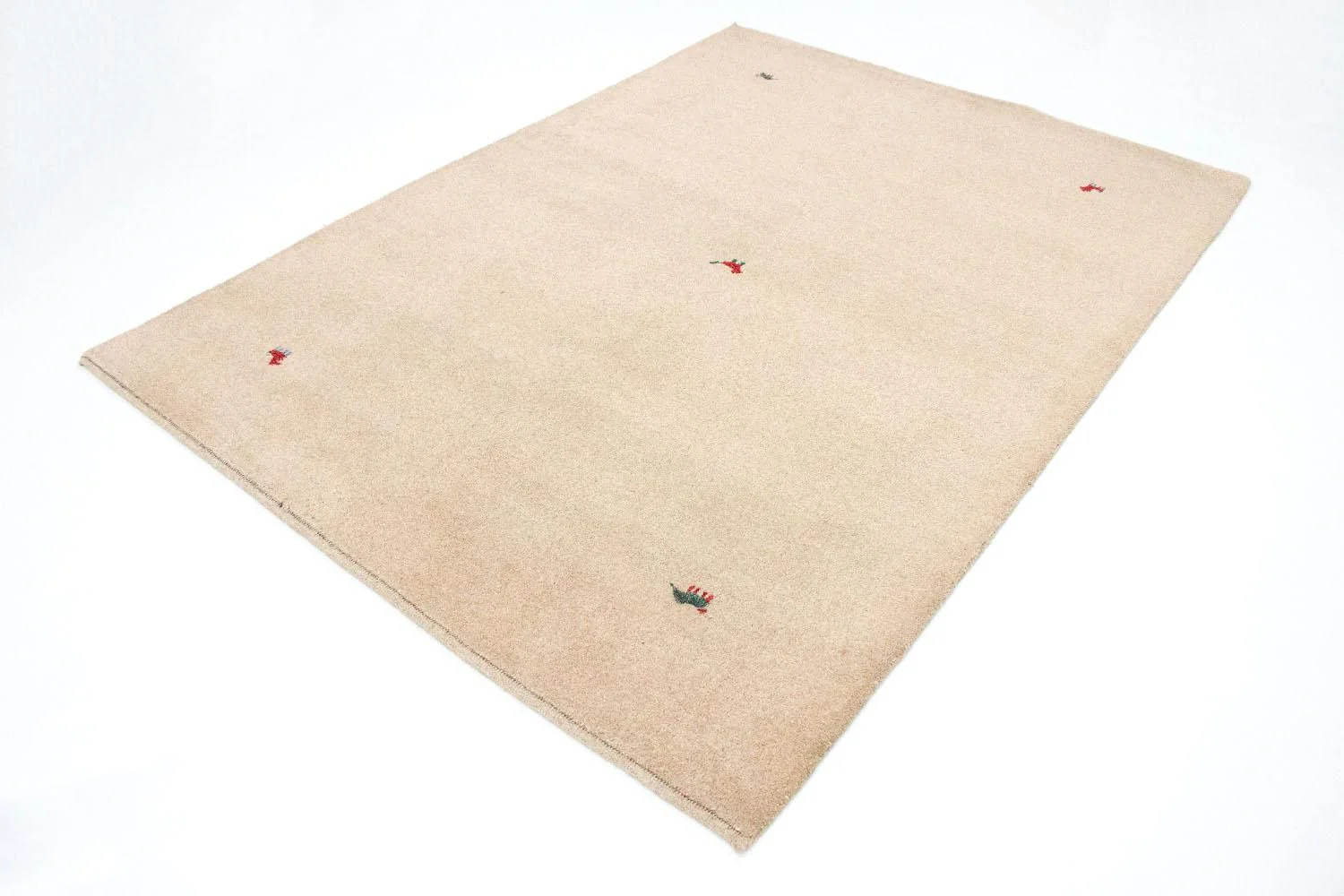 Gabbeh Teppich - Indus 200 x 140 cm - beige - Image 3