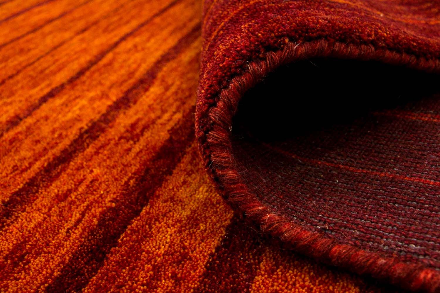 Gabbeh Teppich - Indus 200 x 140 cm - rost - Image 4