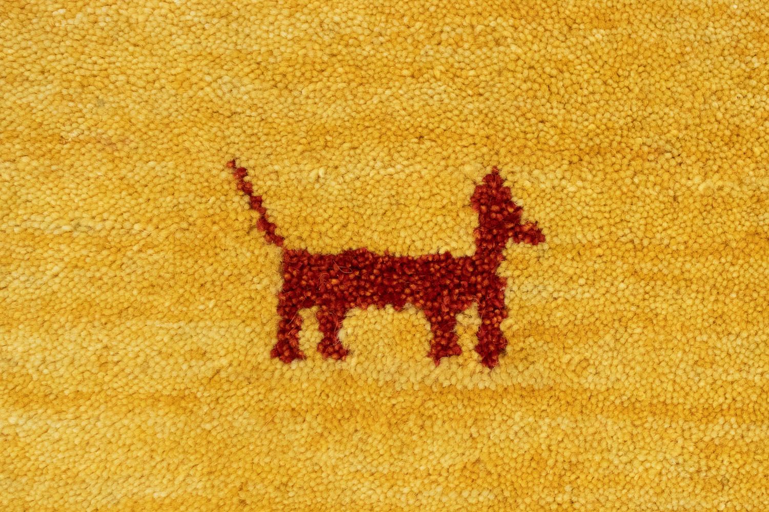 Gabbeh Teppich Indus 200x80cm - Wollteppich - Image 2