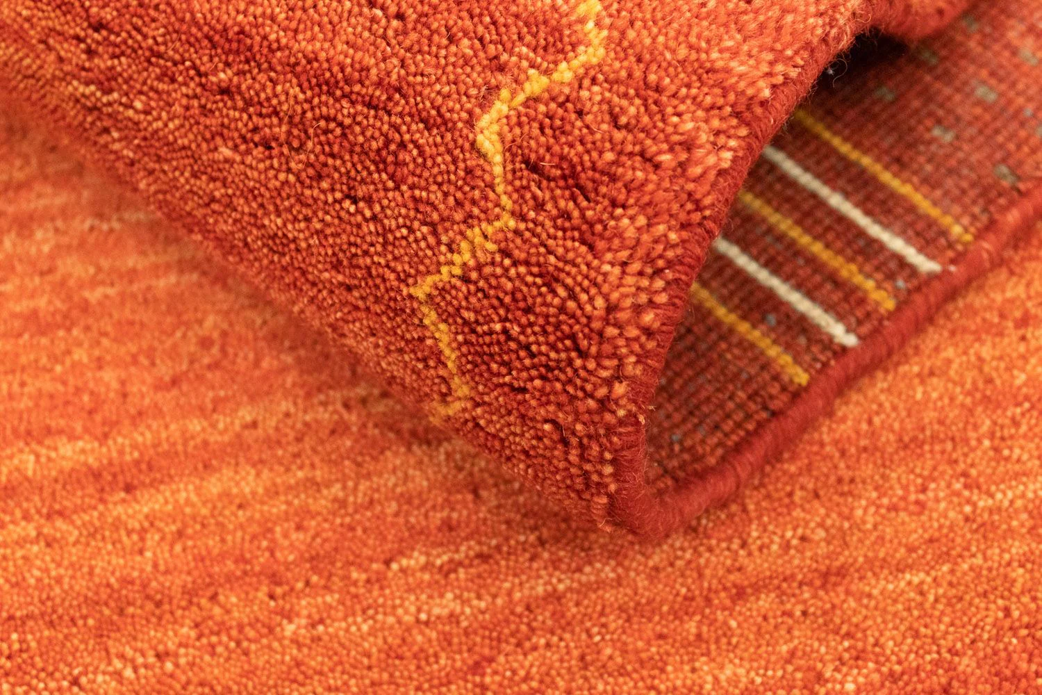 Gabbeh Teppich - Indus 200 x 80 cm - rot - Image 4