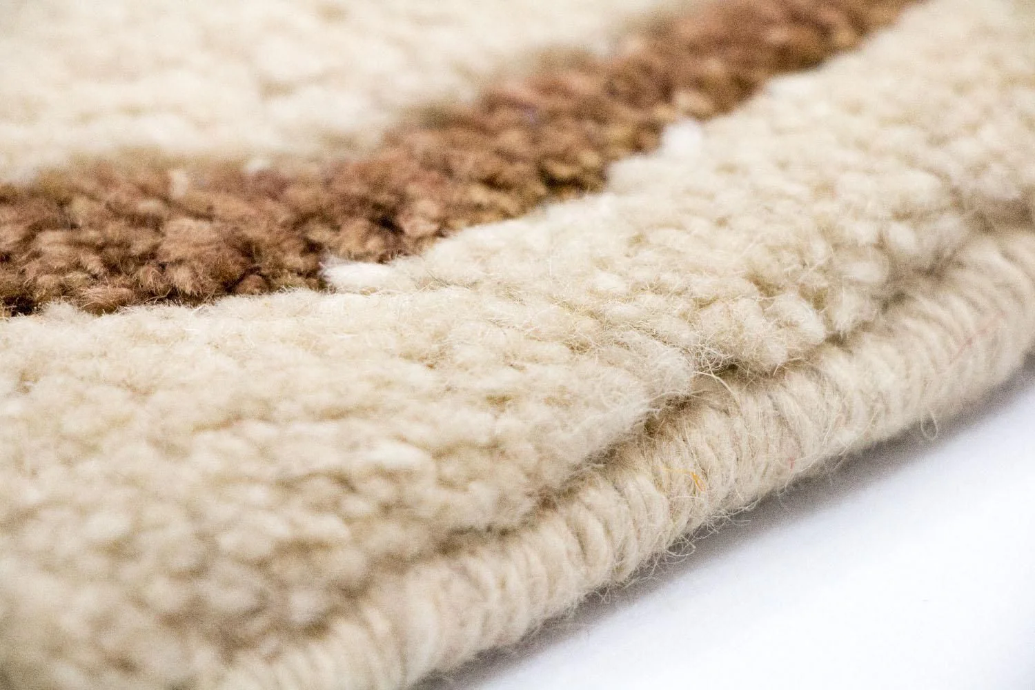 Gabbeh Teppich - Indus 228 x 155 cm - beige - Image 3