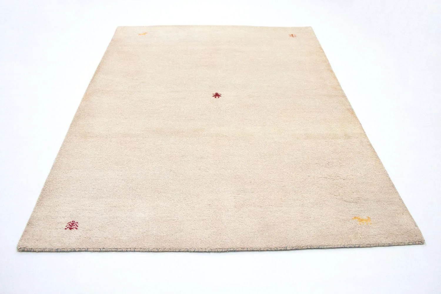 Gabbeh Teppich - Indus 235 x 170 cm - beige - Image 2