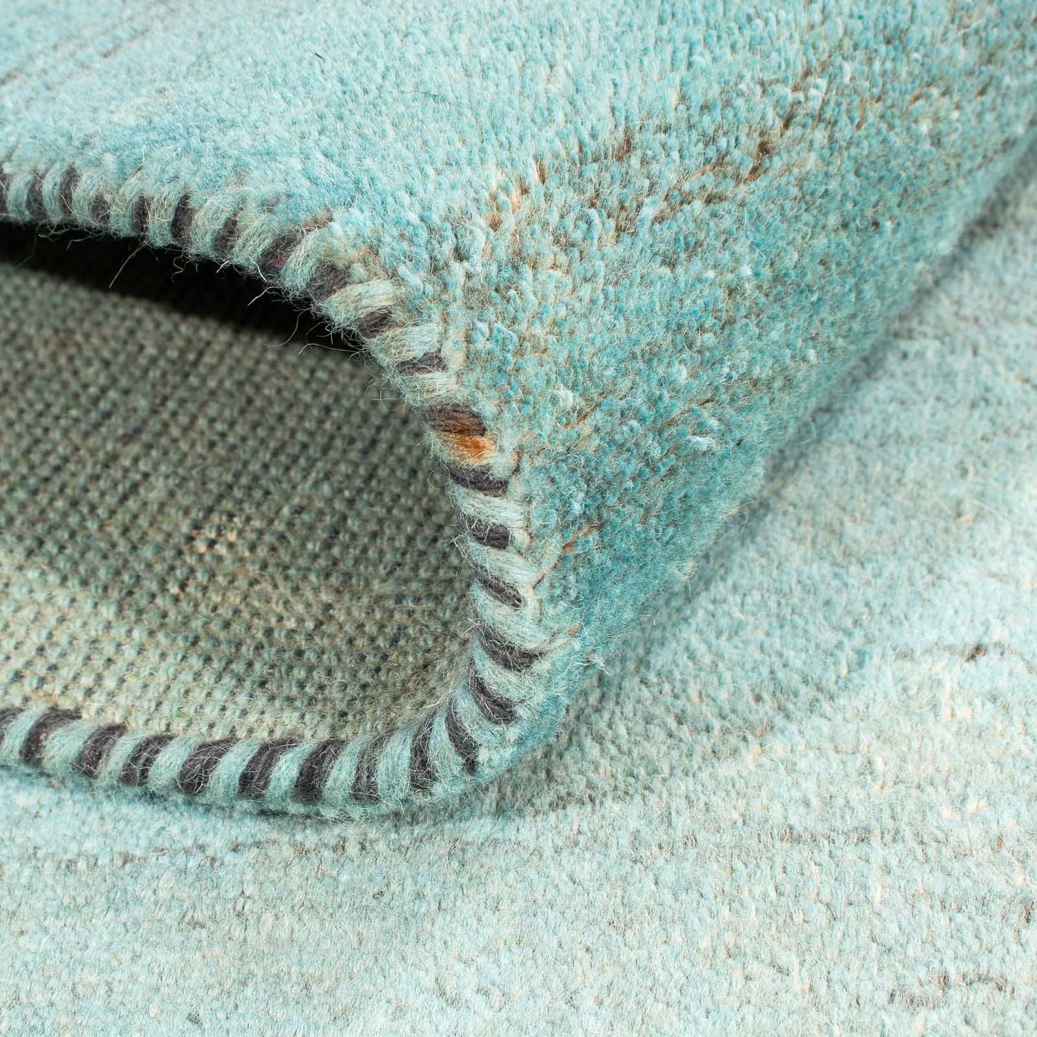 Gabbeh Teppich - Indus 237 x 170 cm - hellblau - Image 4