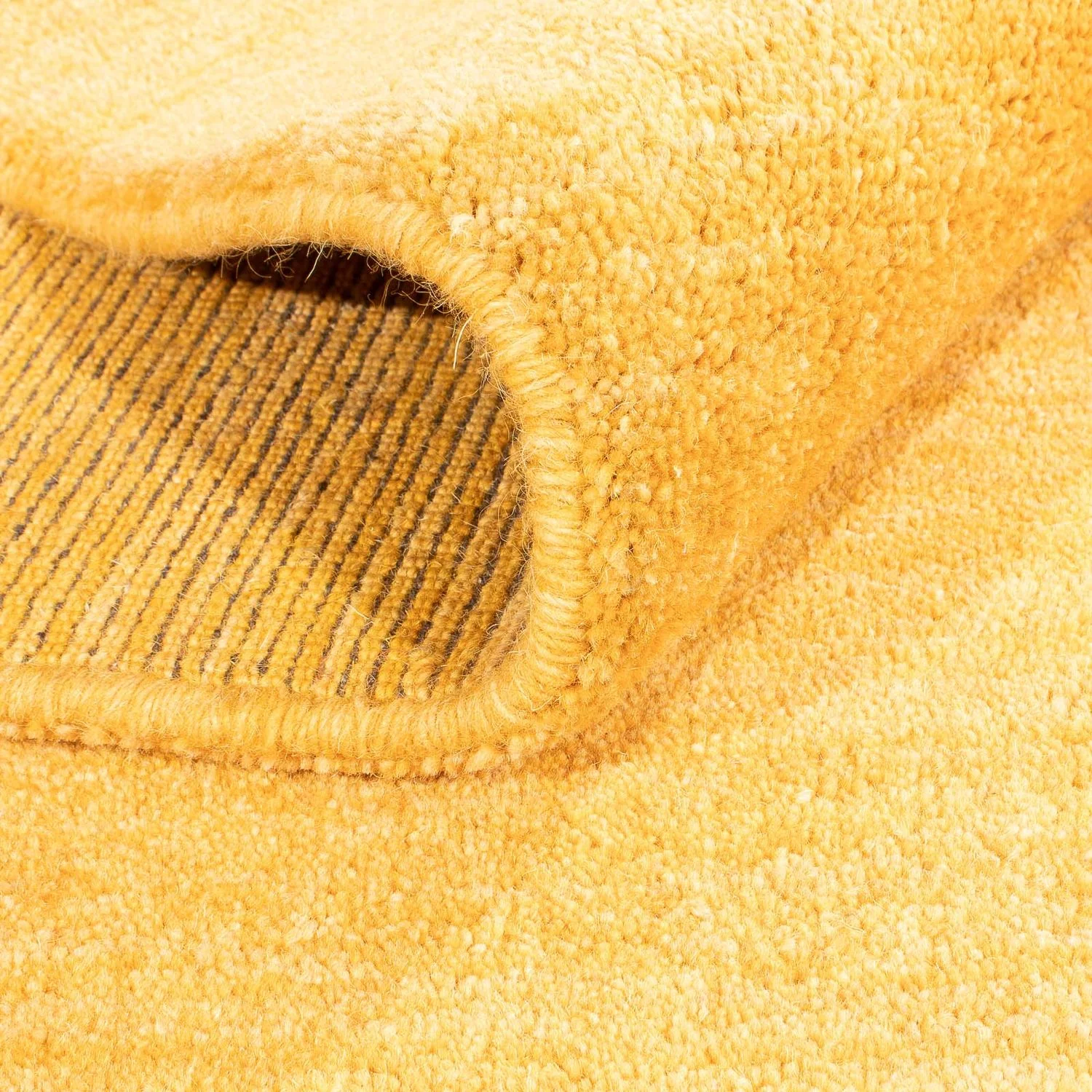 Gabbeh Teppich - Indus 238 x 171 cm - gold - Image 4