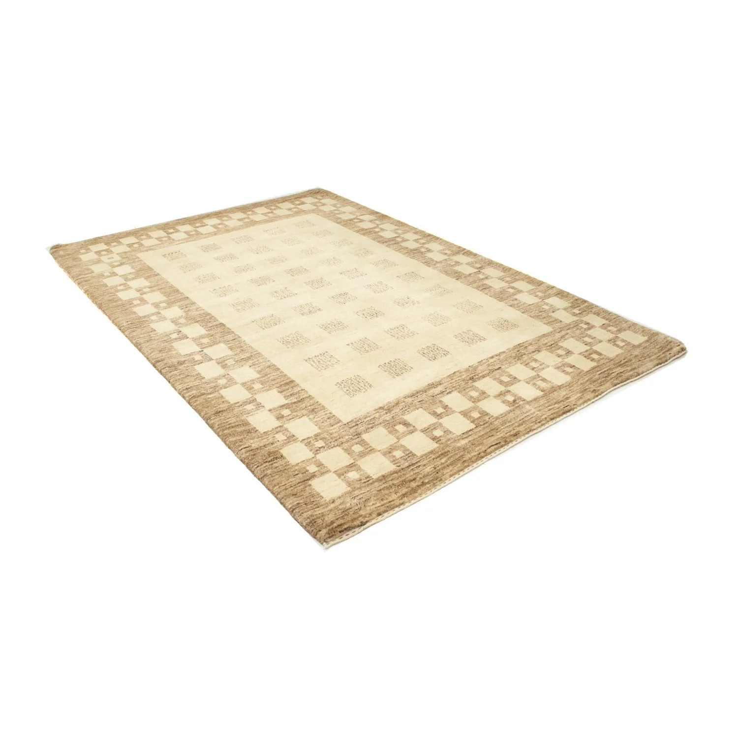 Gabbeh Teppich - Indus 242 x 169 cm - beige - Image 4