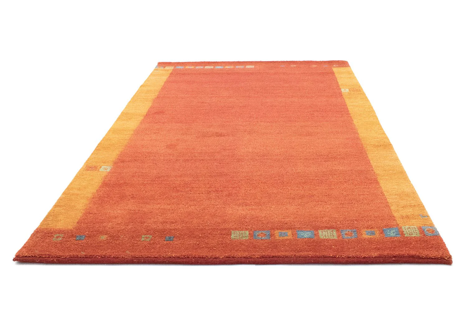 Gabbeh Teppich - Indus 243 x 153 cm - orange - Image 5