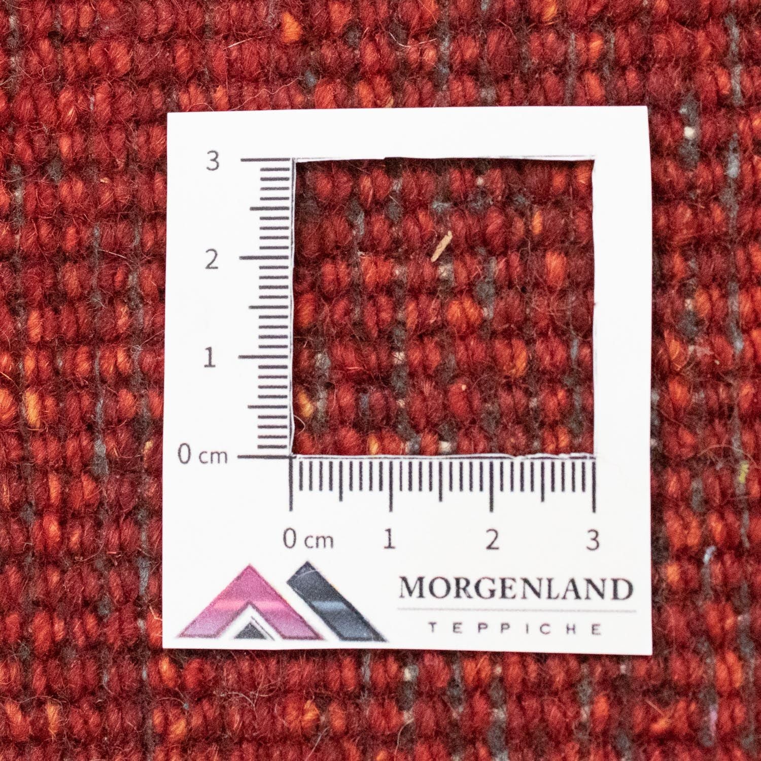 Gabbeh Teppich - Indus 243 x 153 cm - orange - Image 6