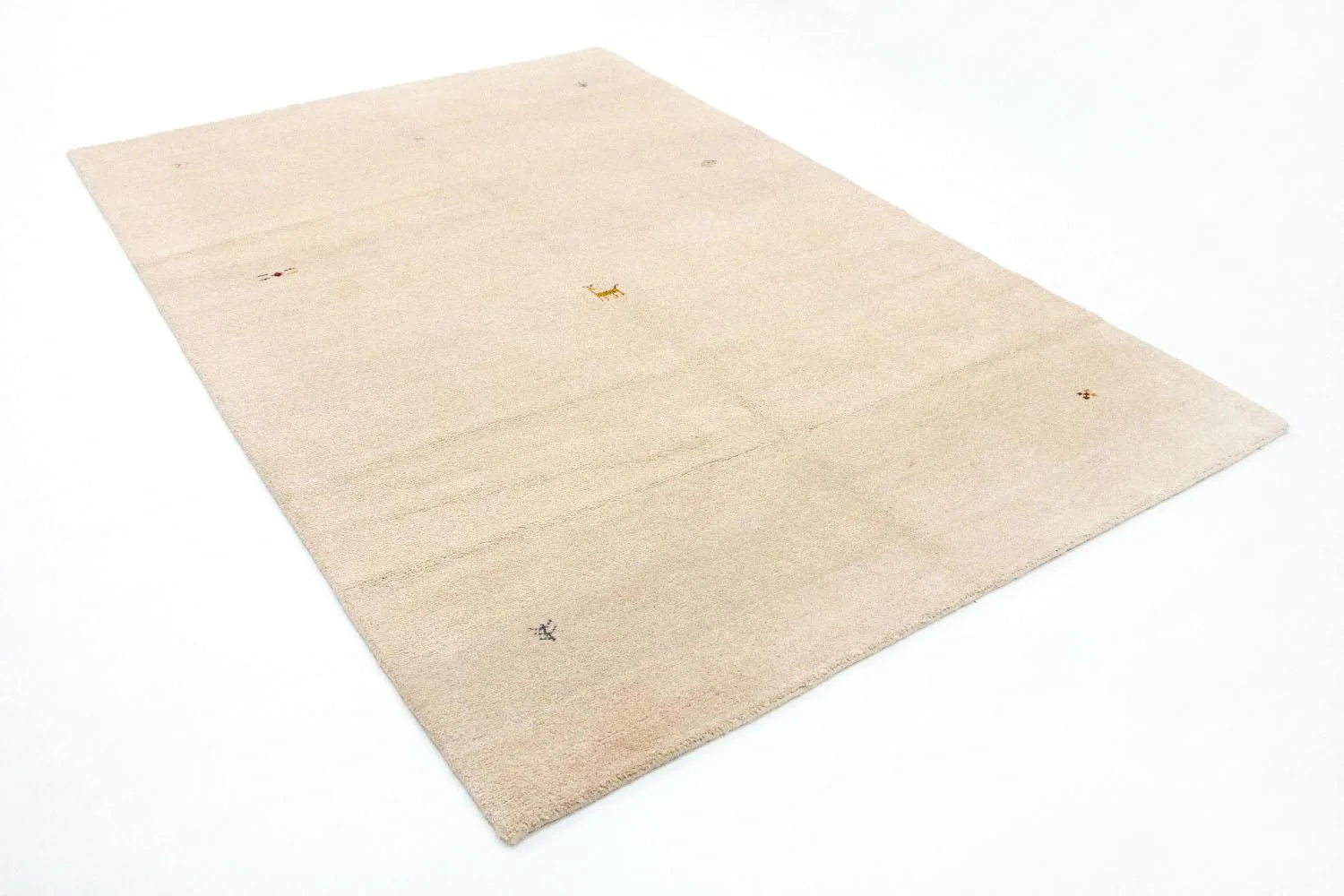 Gabbeh Teppich - Indus 246 x 170 cm - beige - Image 4