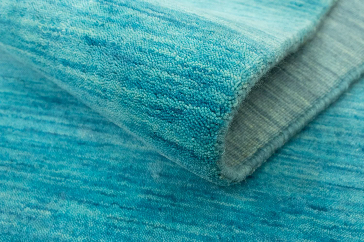 Gabbeh Teppich - Indus 250 x 250 cm - türkis - Image 4