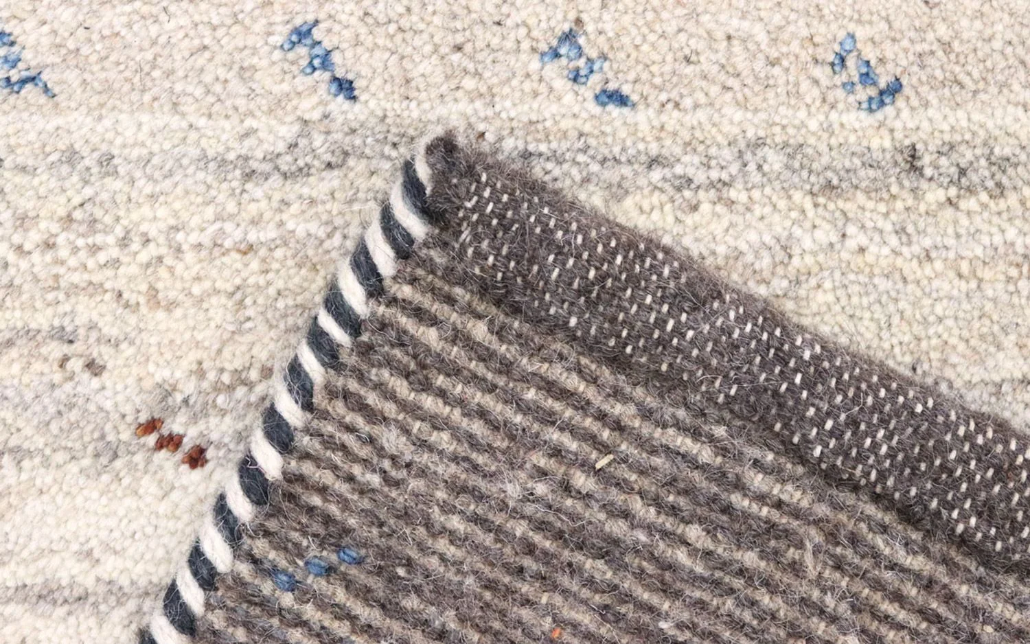 Gabbeh Teppich Indus 293x81cm - Wollteppich - Image 4