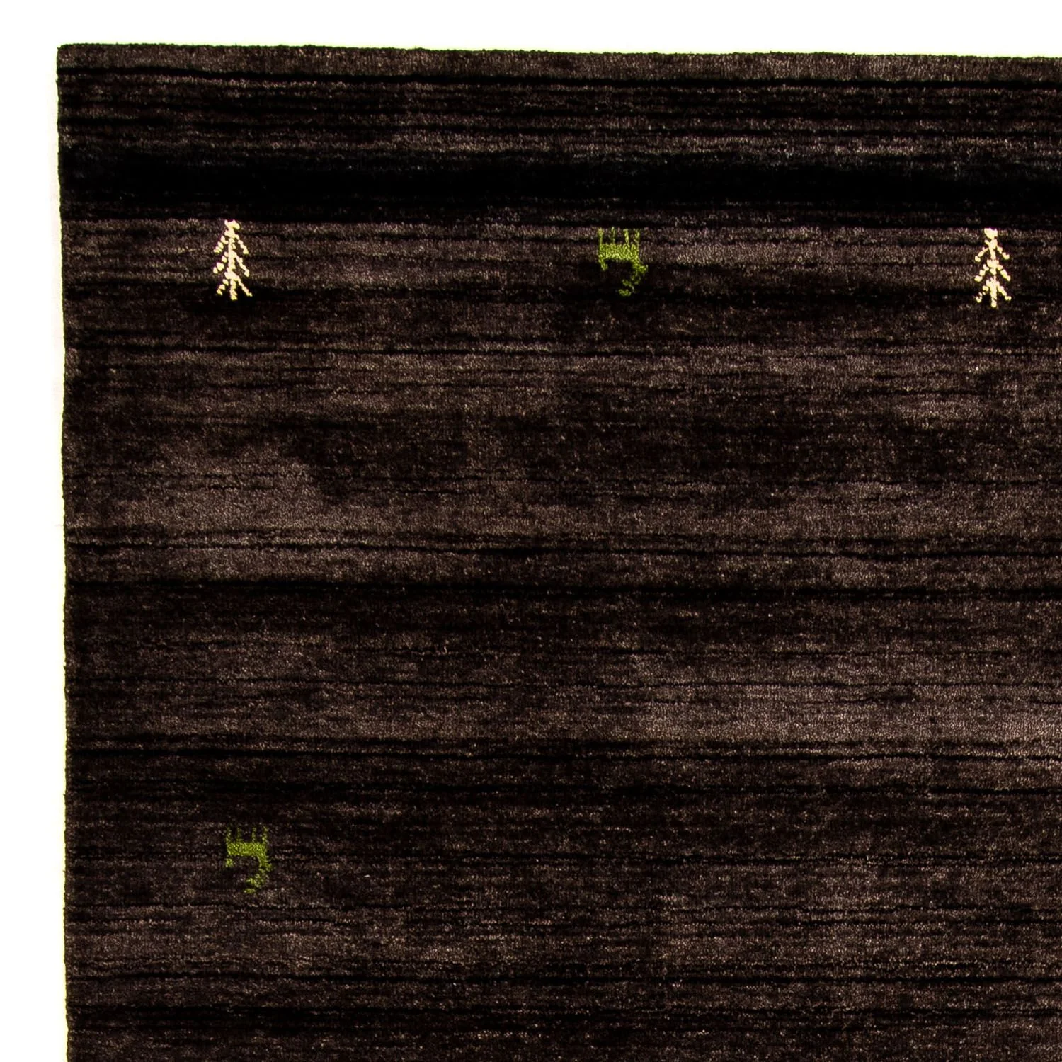 Gabbeh Teppich - Indus 295 x 203 cm - dunkelbraun - Image 3