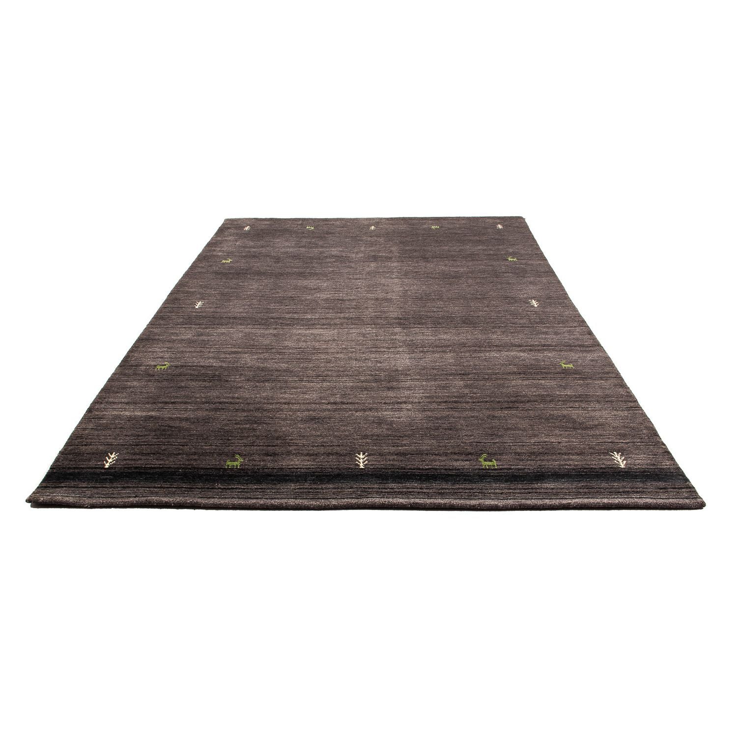 Gabbeh Teppich - Indus 295 x 203 cm - dunkelbraun - Image 5