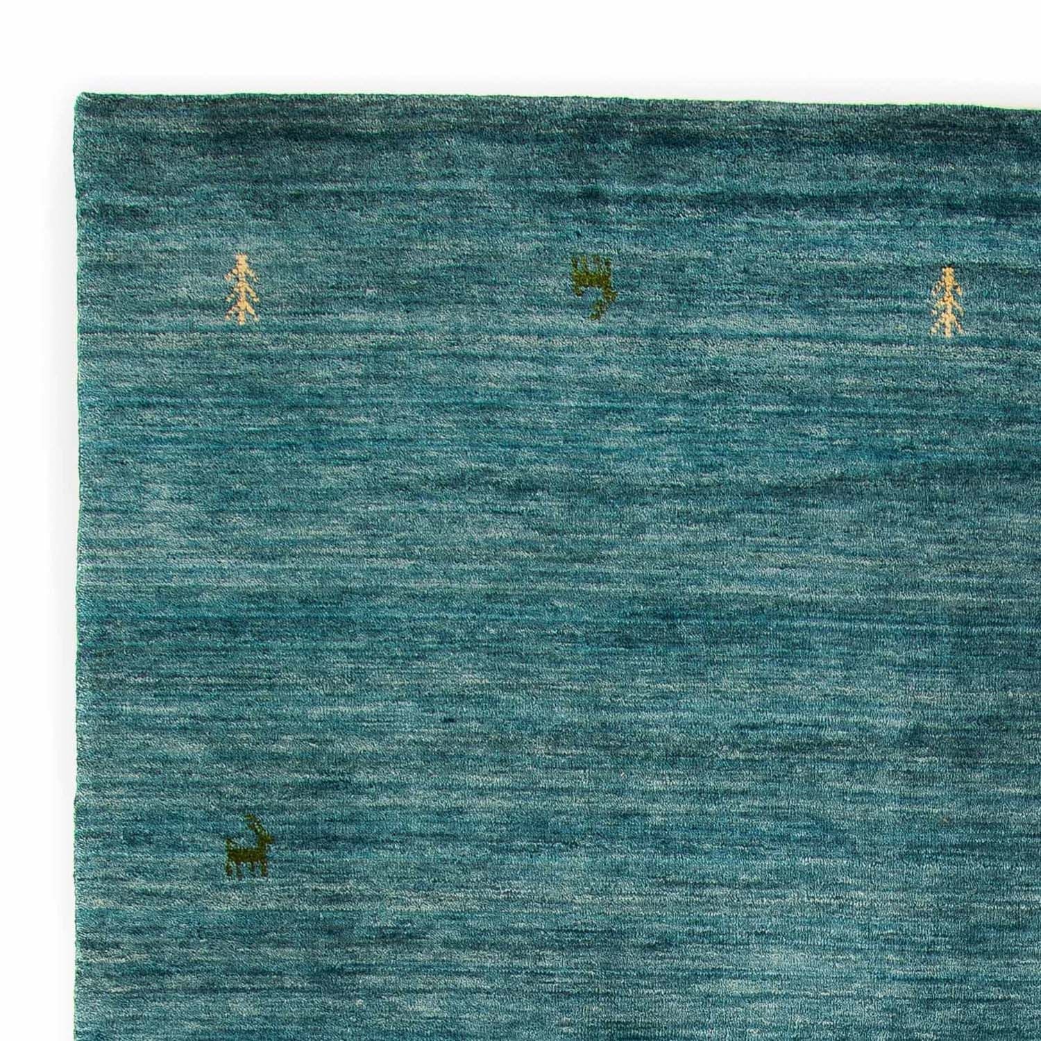 Gabbeh Teppich - Indus 300 x 200 cm - blau - Image 3