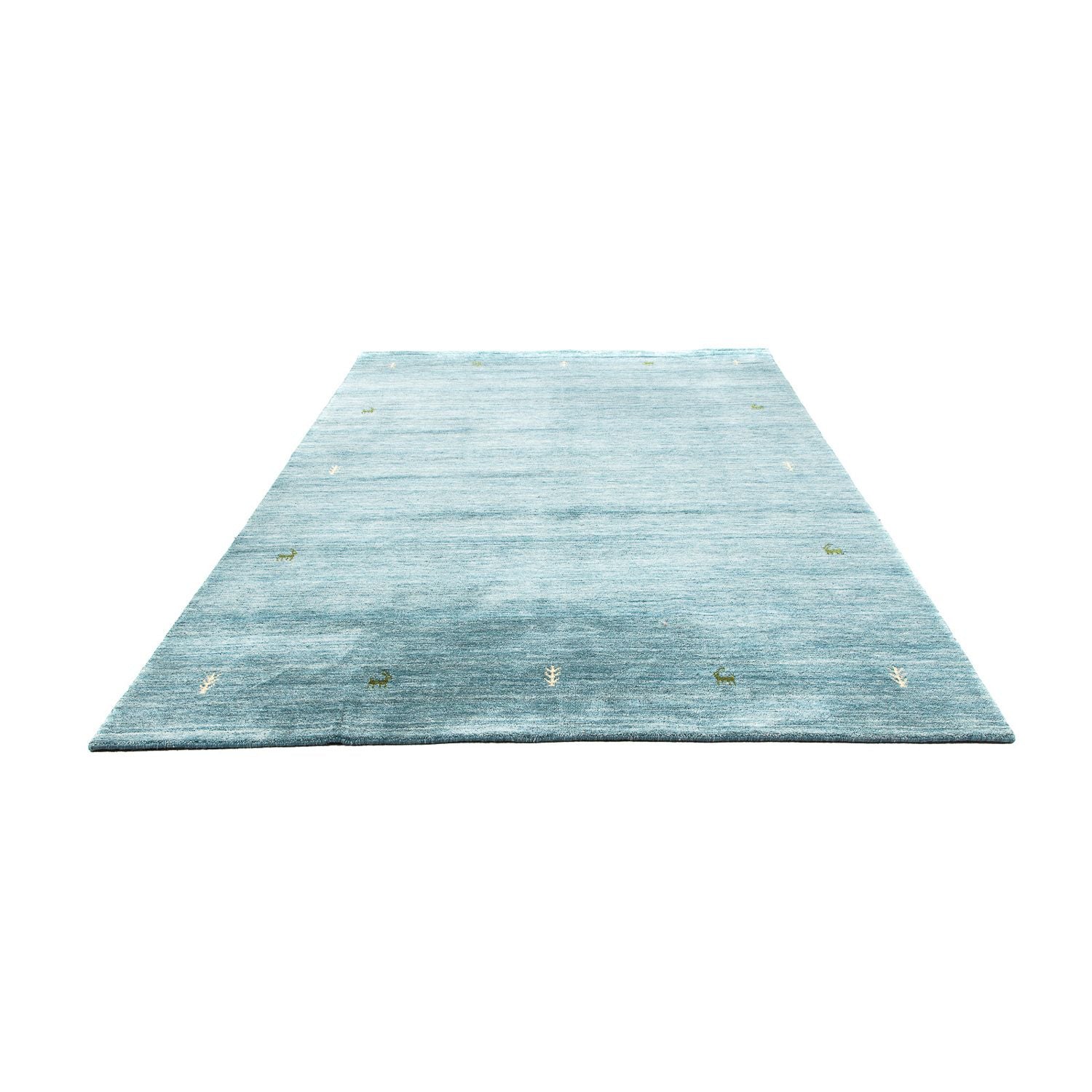 Gabbeh Teppich - Indus 300 x 200 cm - blau - Image 5