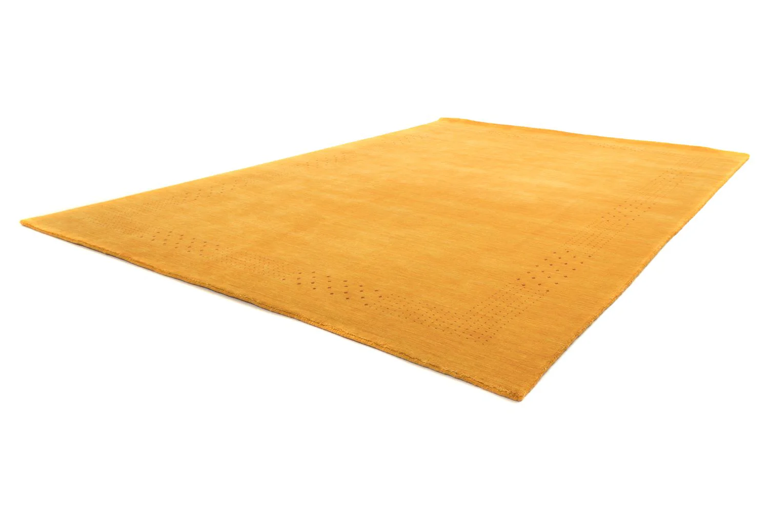 Gabbeh Teppich - Indus 300 x 250 cm - gold - Image 6