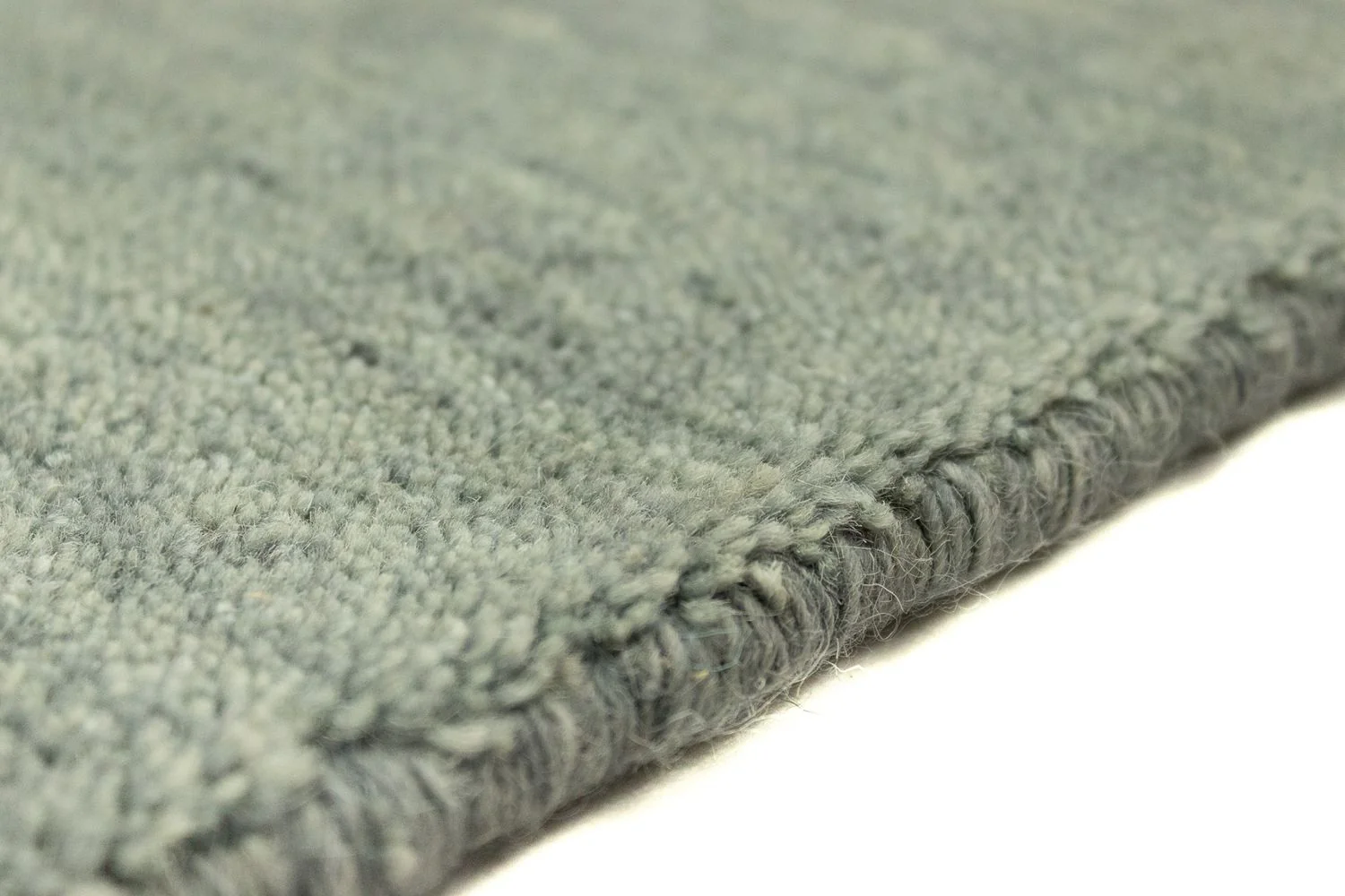 Gabbeh Teppich - Indus 300 x 250 cm - grau - Image 4