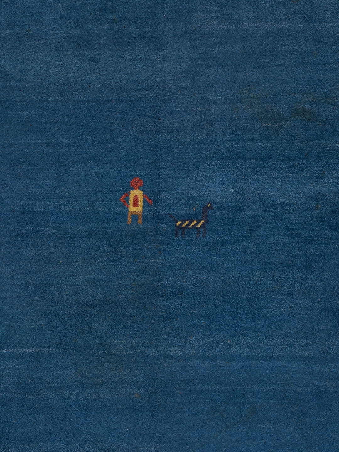 Gabbeh Teppich - Indus - 356 x 250 cm - blau - Image 2