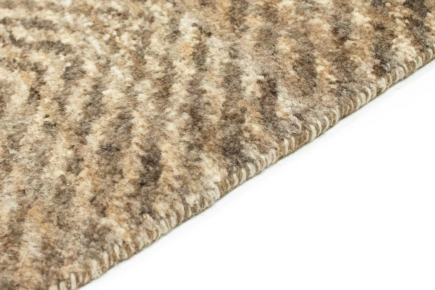 Gabbeh Teppich - Indus 370 x 77 cm - beige - Image 3