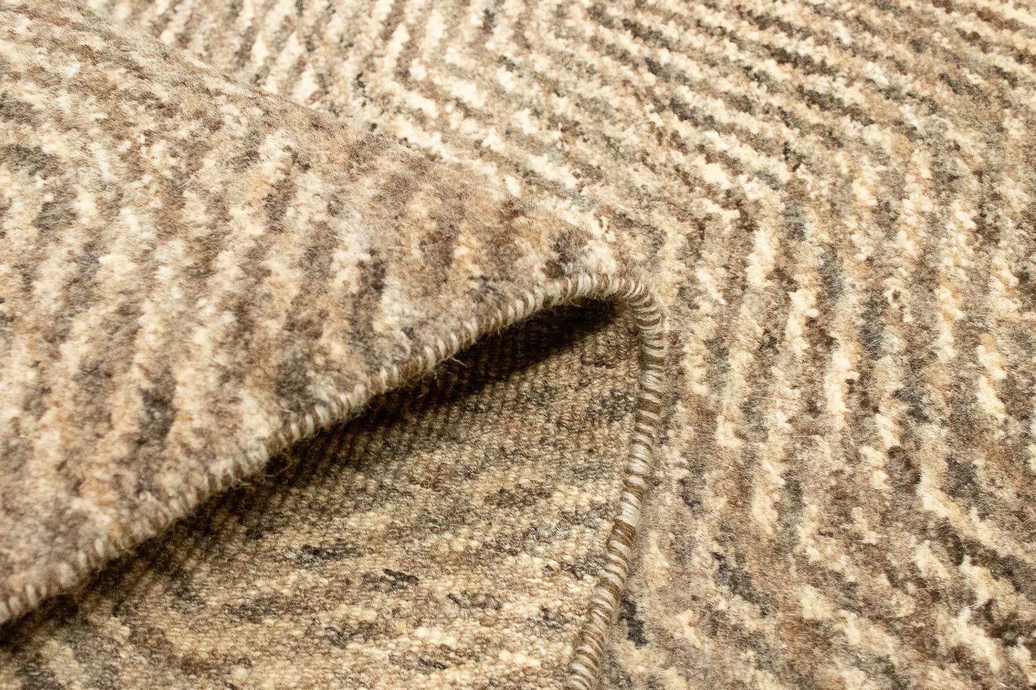 Gabbeh Teppich - Indus 370 x 77 cm - beige - Image 4