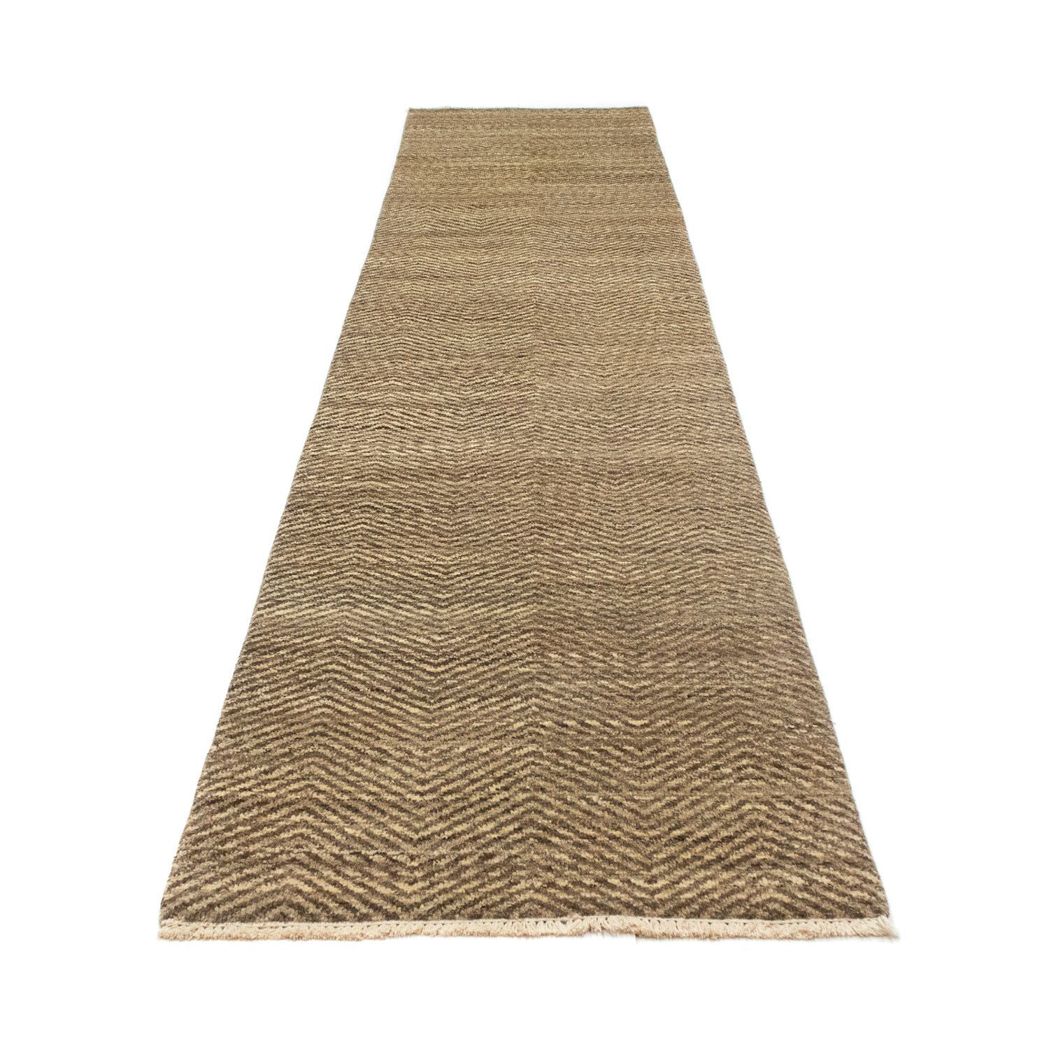 Gabbeh Teppich - Indus 370 x 77 cm - beige - Image 5