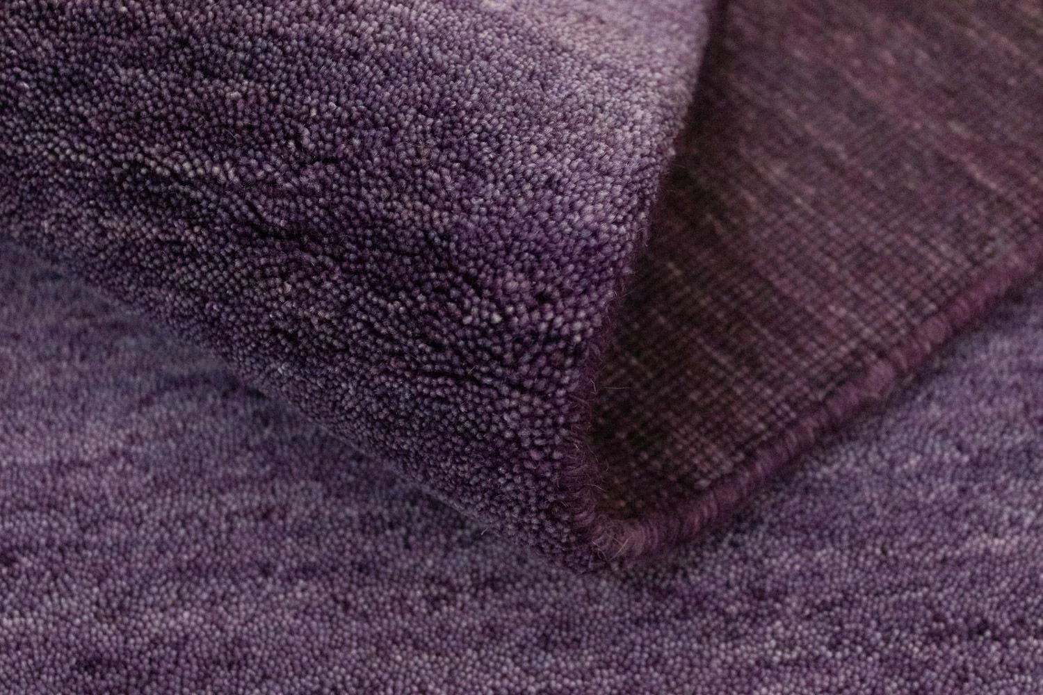 Gabbeh Teppich - Indus 400 x 80 cm - lila - Image 3