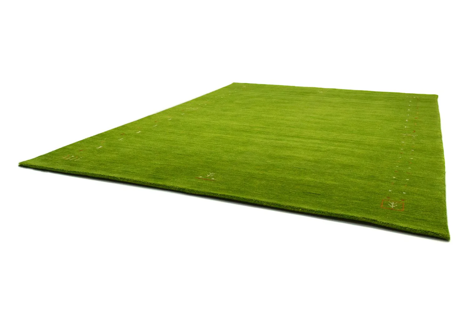 Gabbeh Teppich - Indus 60 x 40 cm - grün - Image 4