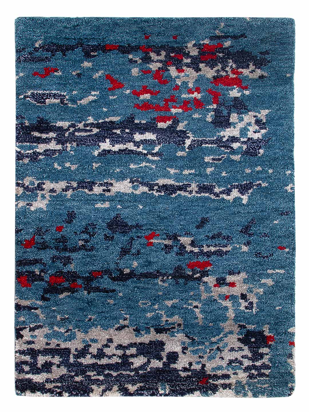 Gabbeh Teppich Indus 90x60cm - Wollteppich